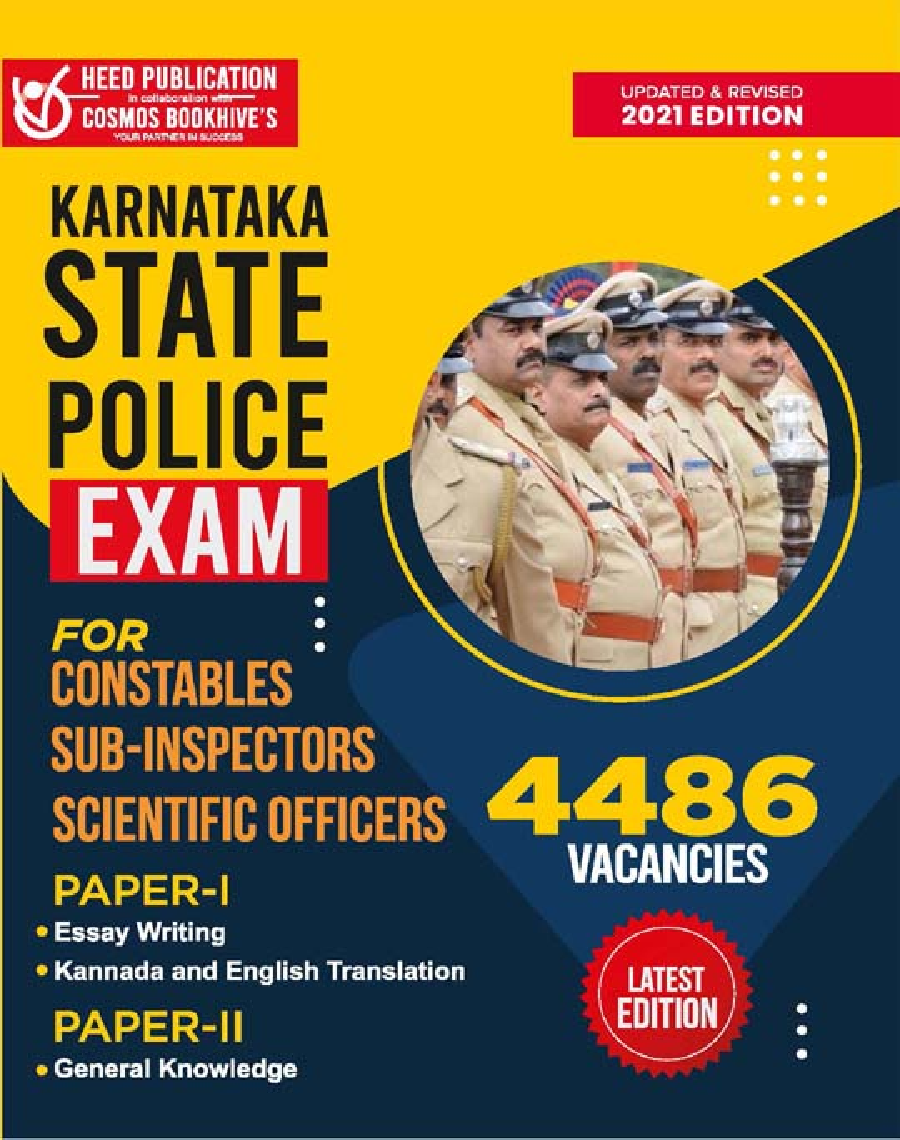 Karnataka State Police Exam For Constables Sub-Inspectors Scientific Officers - Page 1