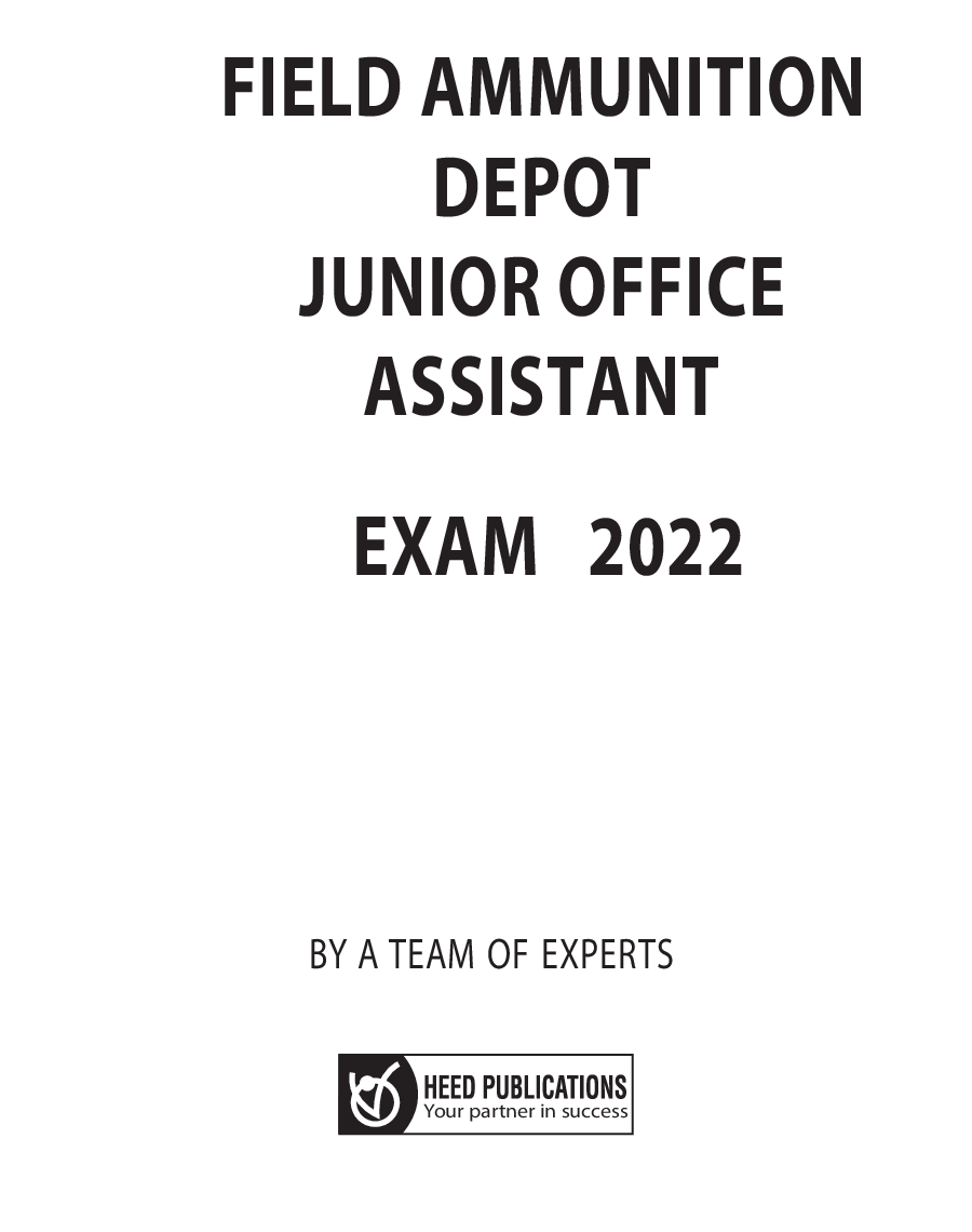 Field Ammunition Depot (Tradesmen, MTS, Fireman, Junior Office Assistant) - Page 2