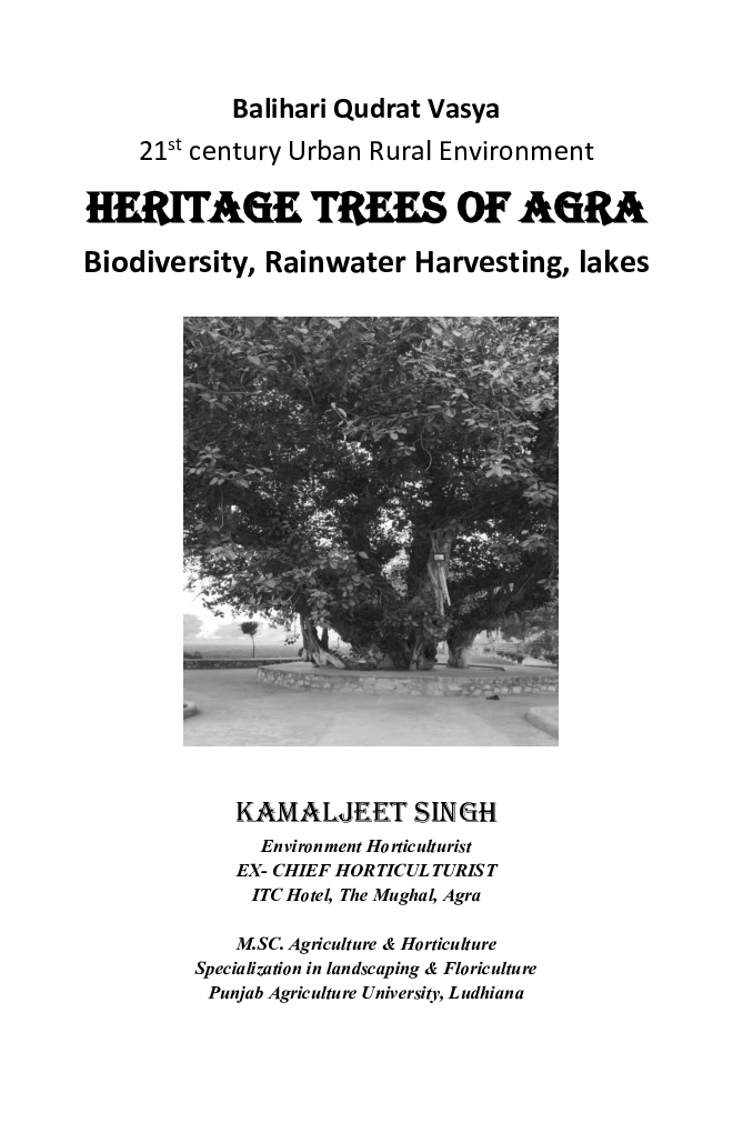 Heritage Trees of Agra - Page 2