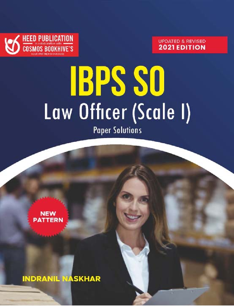 IBPS SO LAW OFFICER SCALE I - Page 1