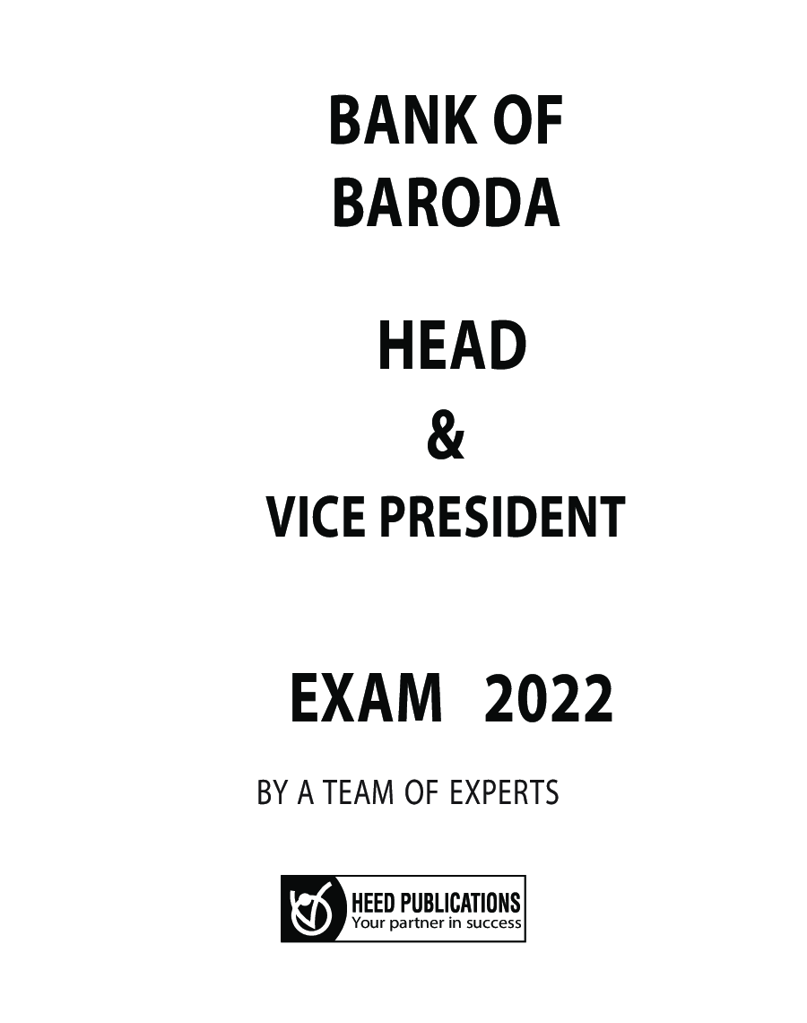 Bank of Baroda - Head and Vice President - Page 2