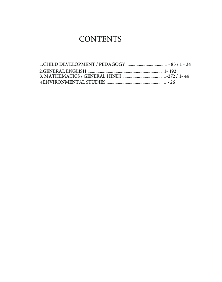 CTET Paper I Primary Level  - Page 3