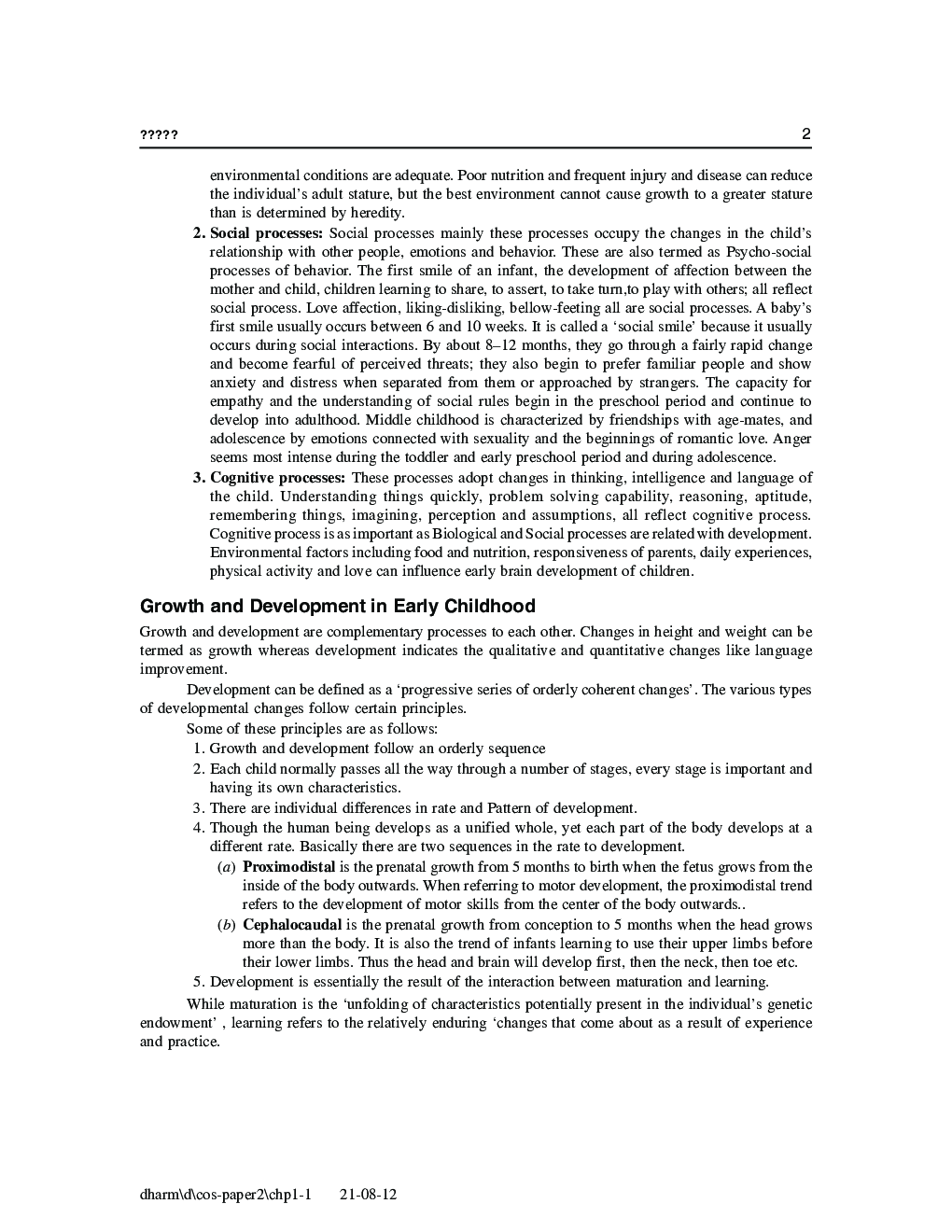 CTET Paper I Primary Level  - Page 5