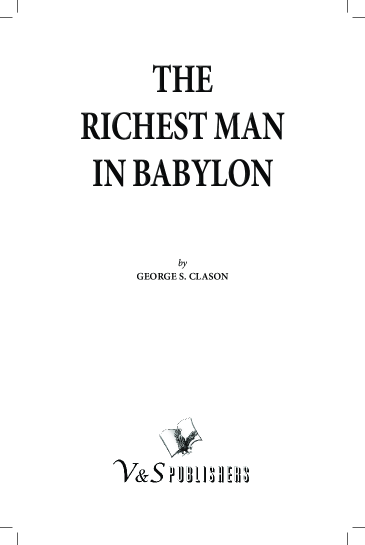 The Richest Man In Babylon - Page 2
