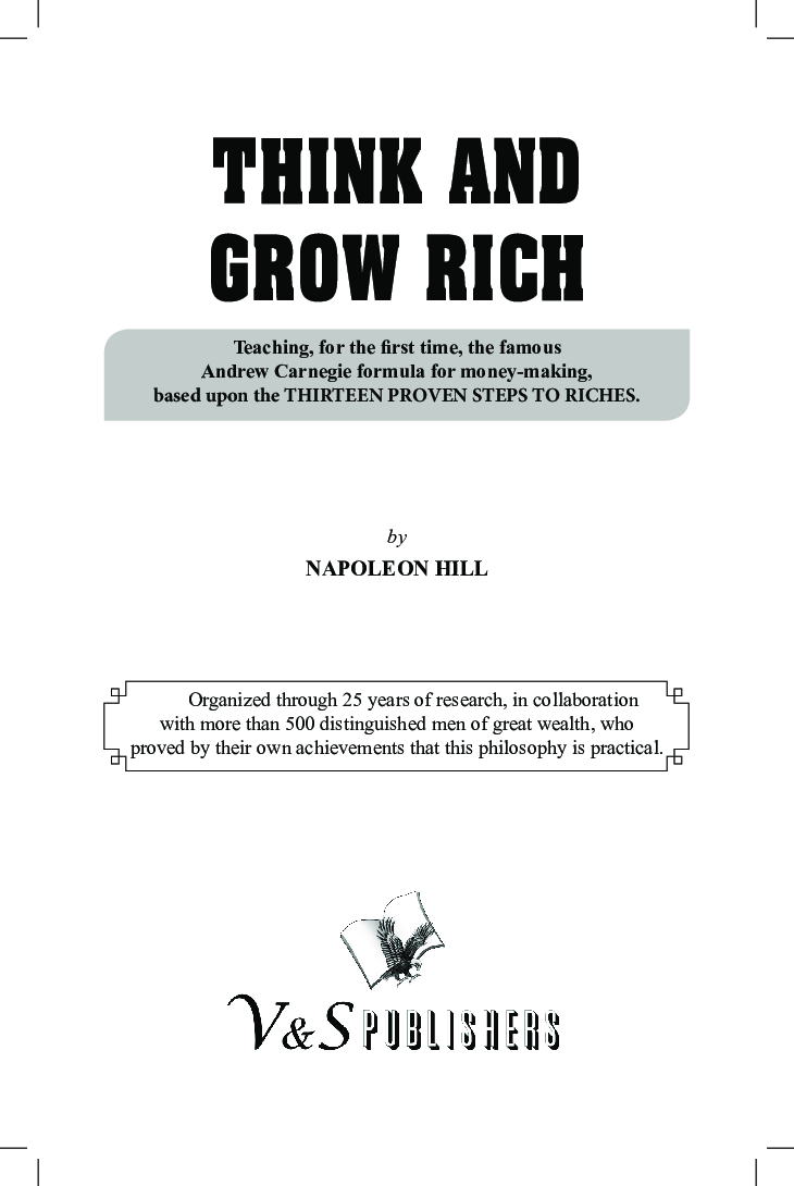 Think and Grow Rich - Page 2