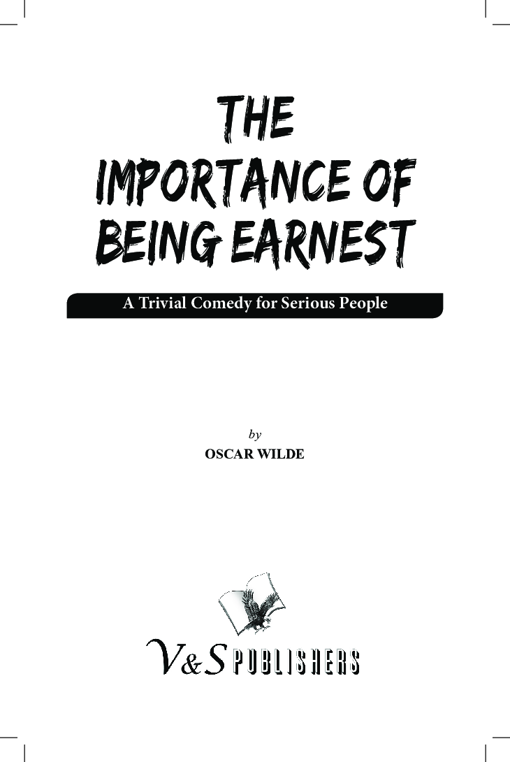 The Importance of Being Earnest - Page 2