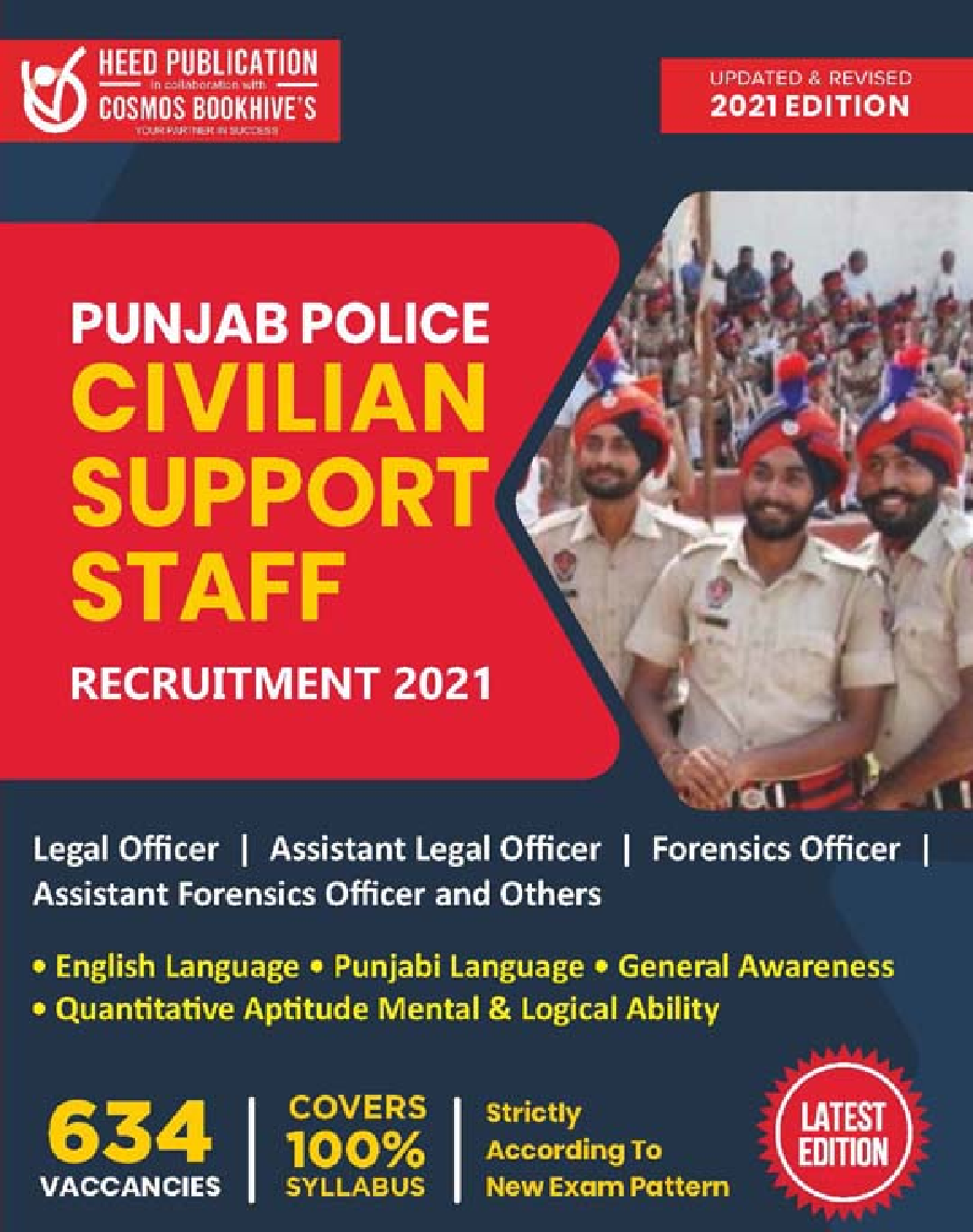 Punjab Police - Civilian Support Staff Recruitment Exam - Page 1