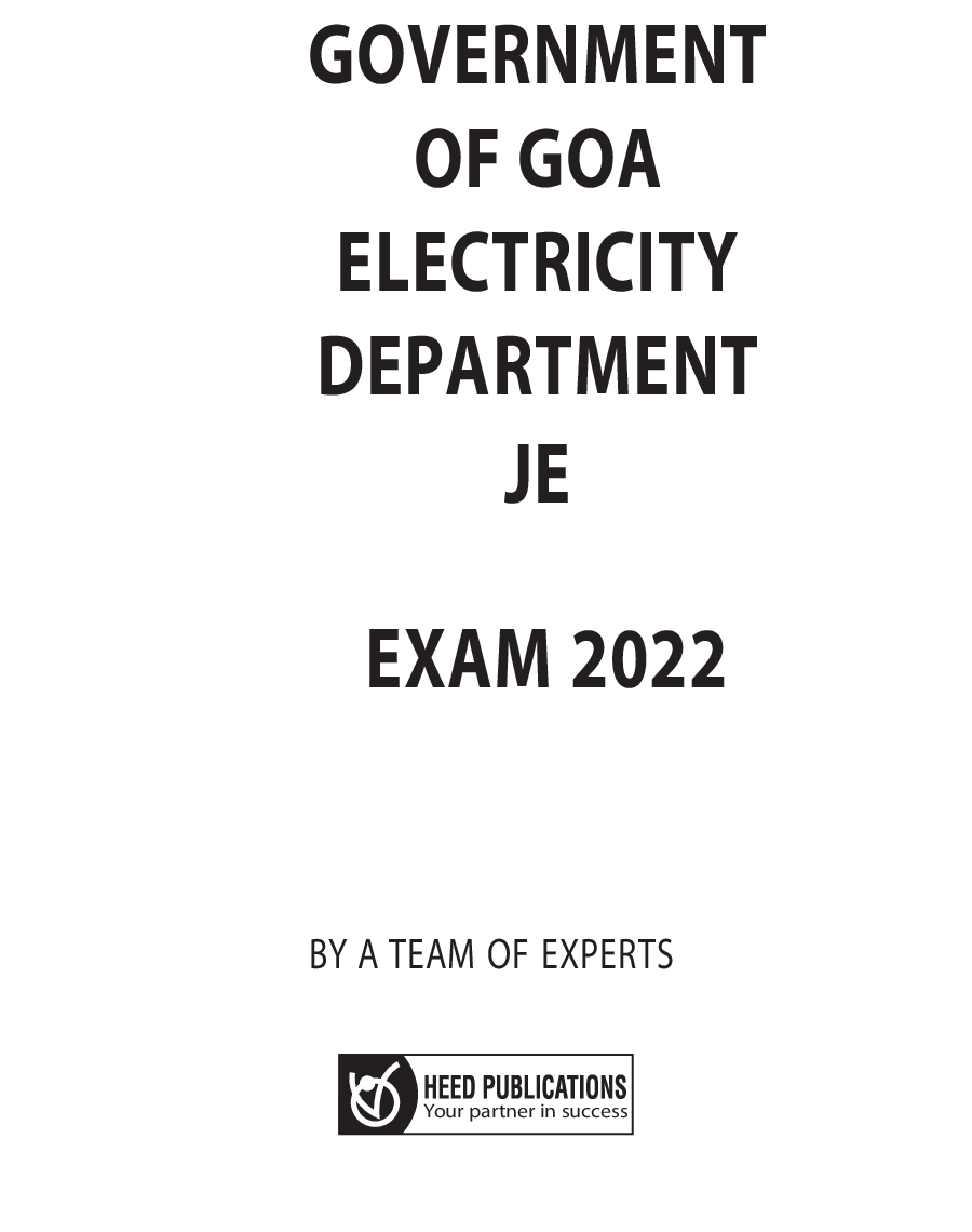 Government Of Goa Electricity Department JE - Page 2
