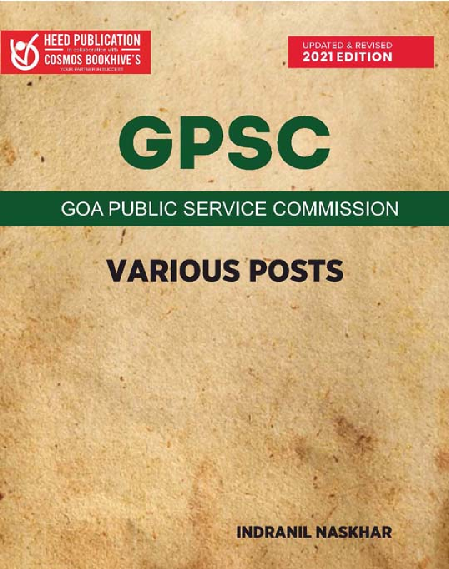 GPSC (Goa Public Service Commission) Various Posts - Page 1