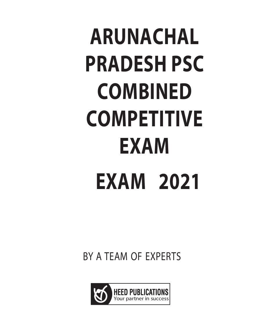Arunachal Pradesh PSC Combined Competitive Exam - Page 2