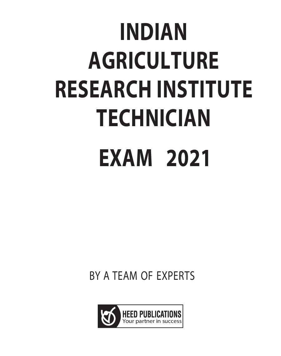 Indian Agriculture Research Institute (IARI) - Technician - Page 2