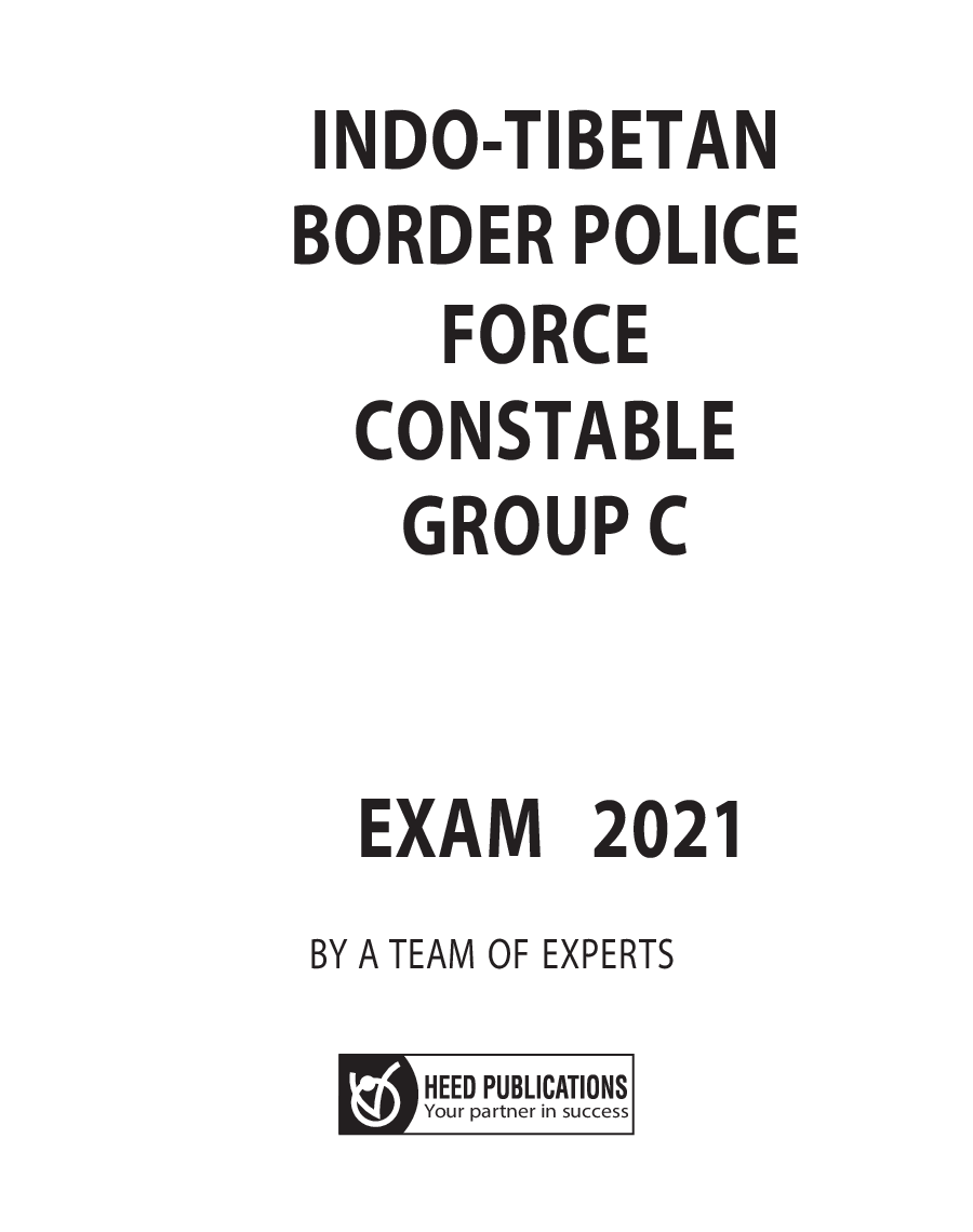 Indo-Tibetan Border Police Force -Constable (Group C) - Page 2