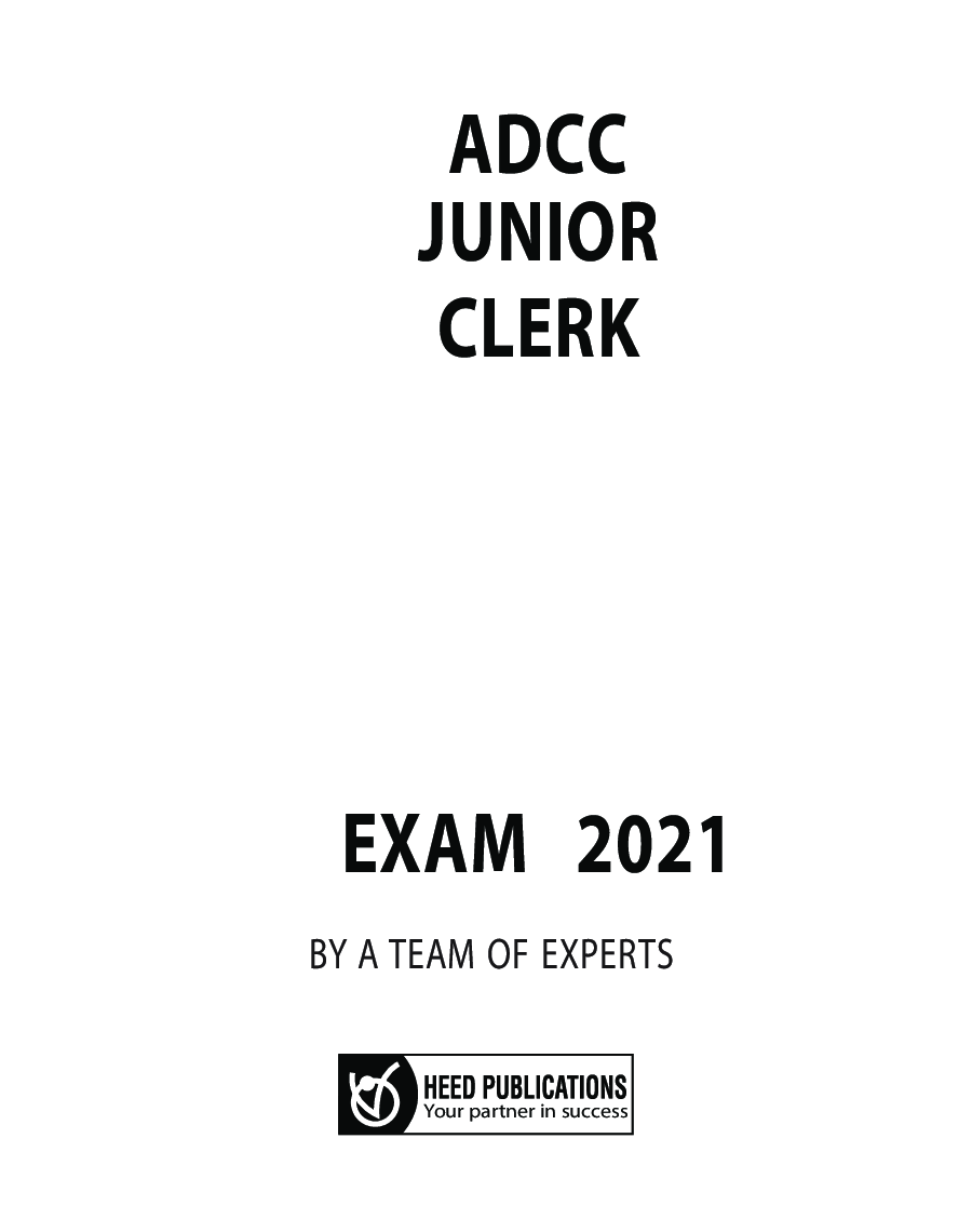 ADCC Bank - Junior Clerk (Support Staff) - Page 2