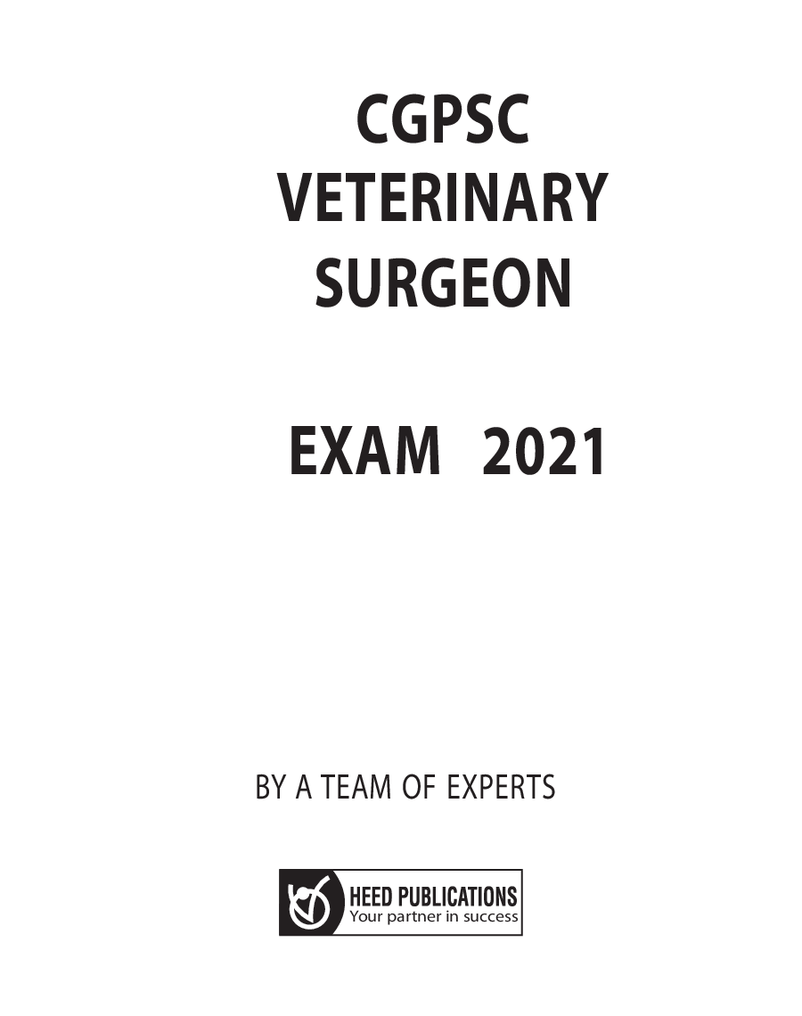 CGPSC - Veterinary Assistant Surgeon - Page 2