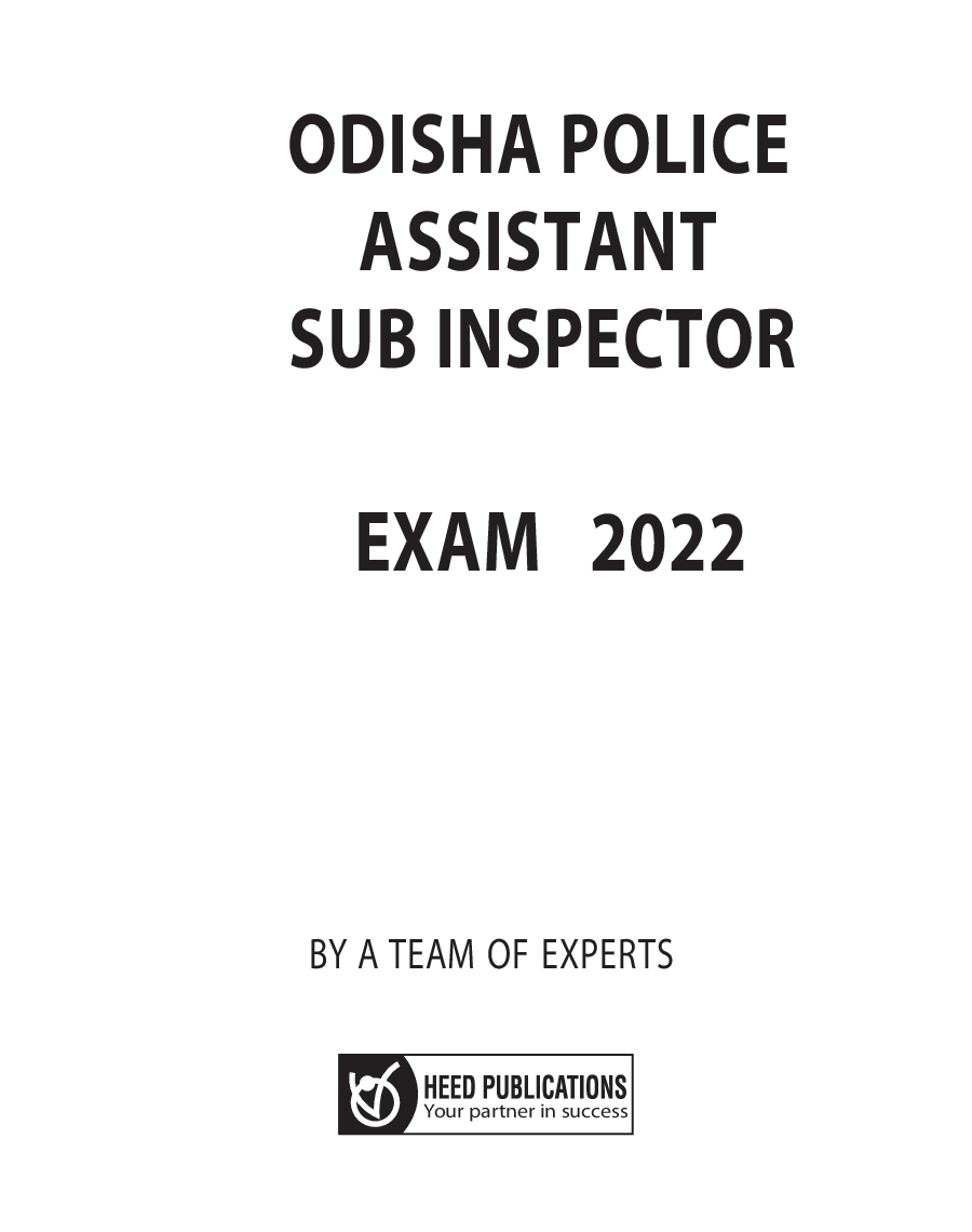 Odisha Police - Assistant Sub Inspector (Communication) - Page 2
