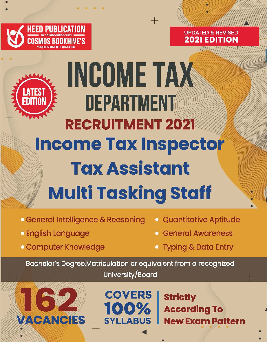 Income Tax Department - Income Tax Inspector, Tax Assistant and Multi Tasking Staff - Page 1