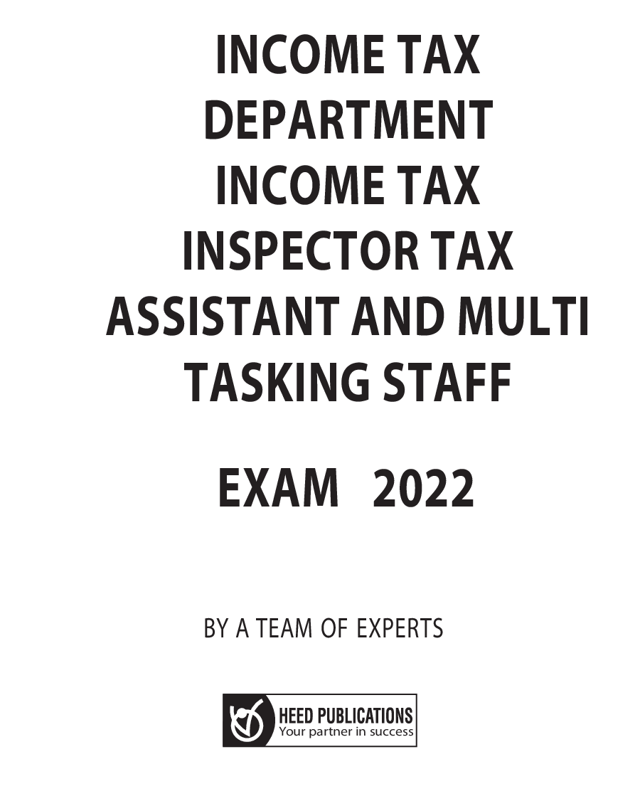Income Tax Department - Income Tax Inspector, Tax Assistant and Multi Tasking Staff - Page 2