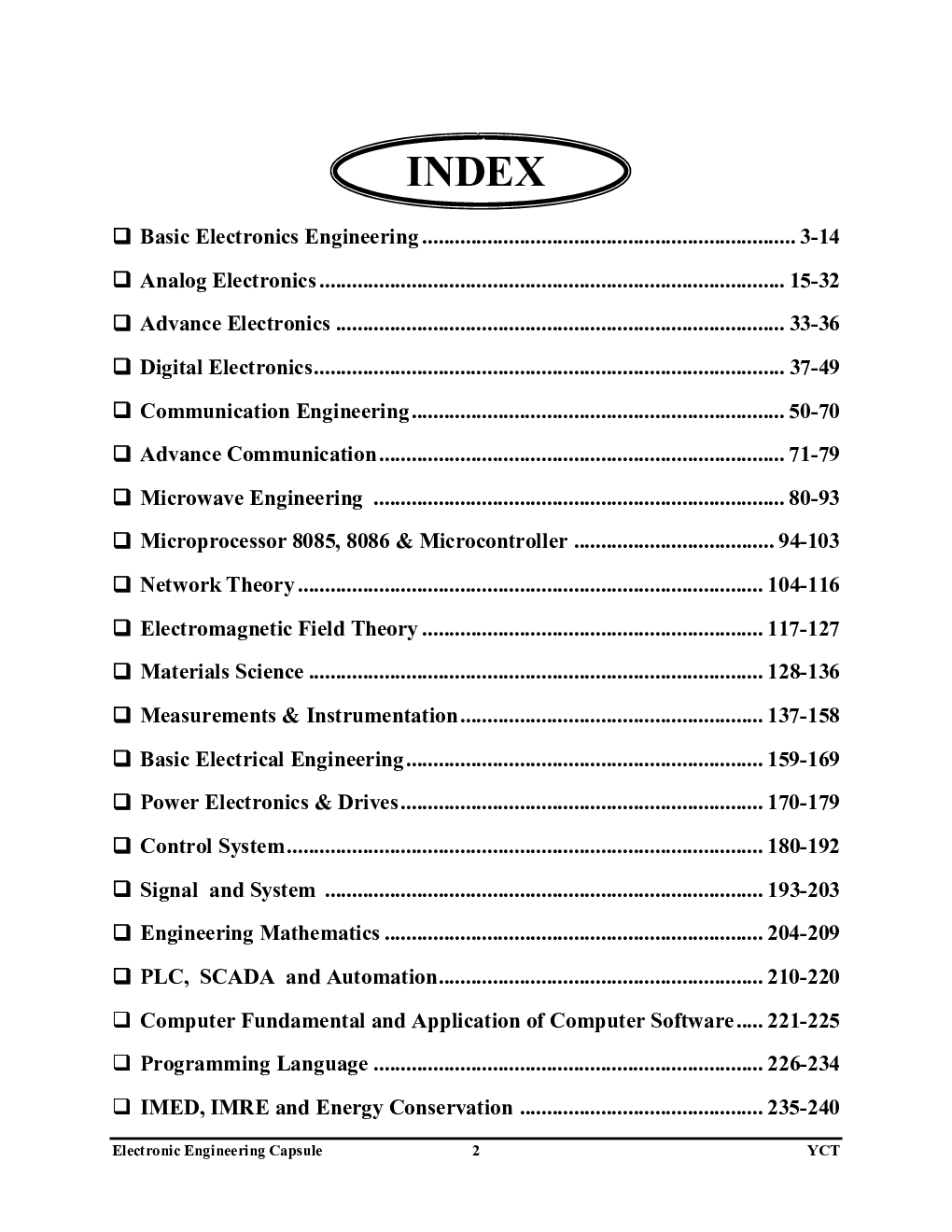 Electronics Engineering Capsule - Page 3