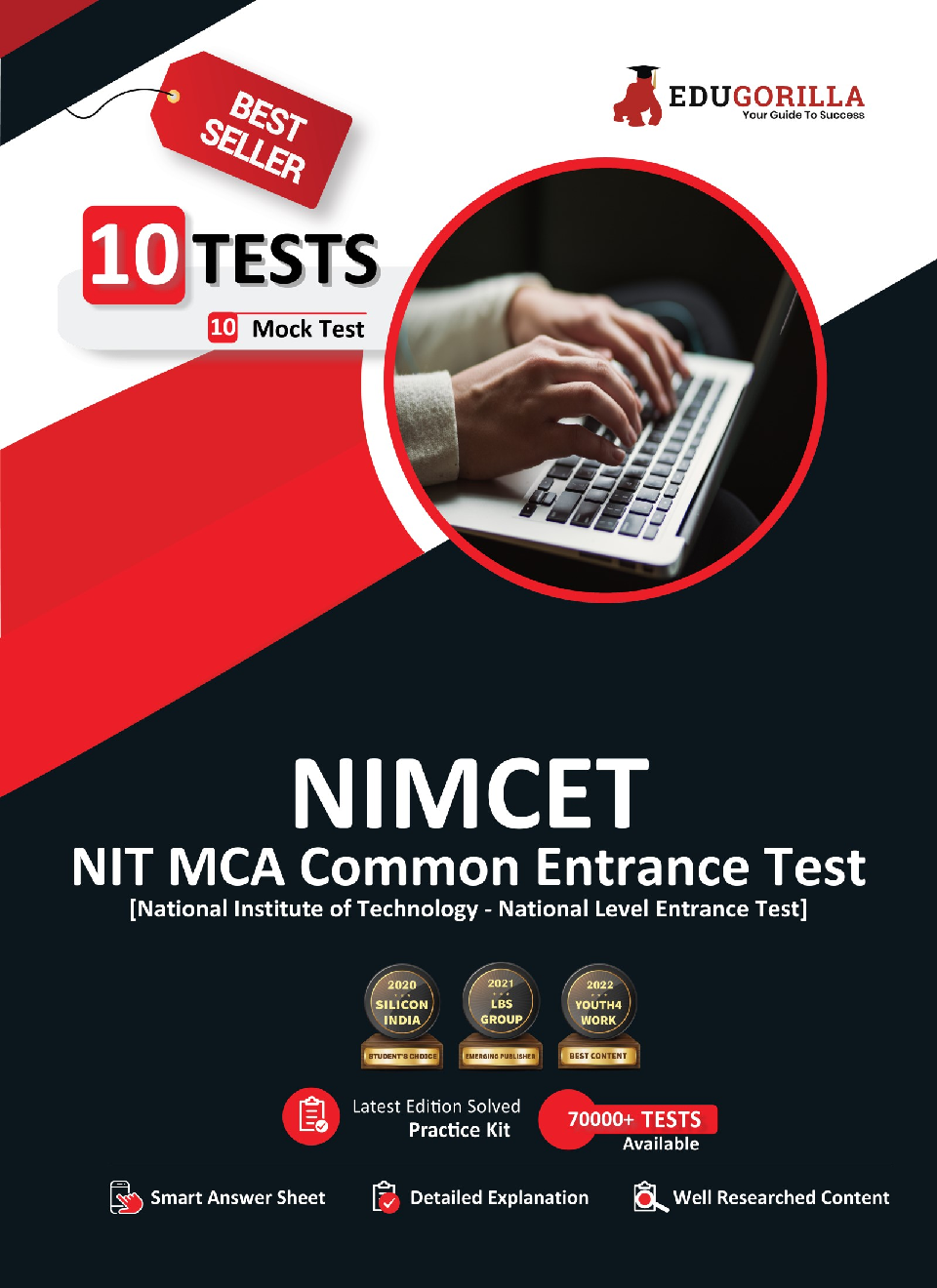 NIMCET : NIT MCA Entrance Exam 2022 | 10 Full-length Mock Tests (1200+ Solved Objective Questions) | Free Access to Online Tests - Page 1