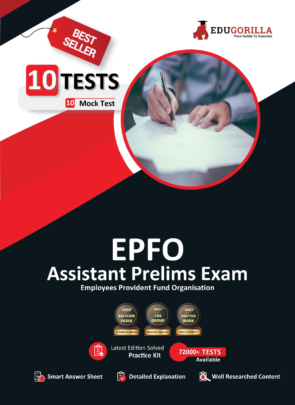 UPSC EPFO Assistant Prelim Exam 2022 | 10 Full Length Mock Tests (1000+ Solved Questions) | Free Access to Online Tests - Page 1