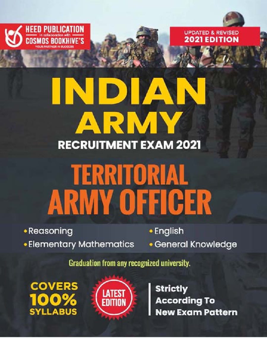 Indian Army Territorial Army Officer Exam - Page 1