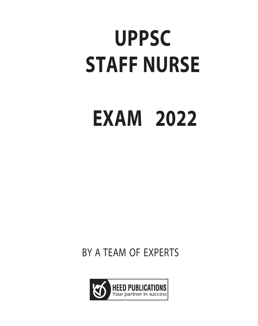 UPPSC Male Staff Nurse Recruitment Exam - Page 2