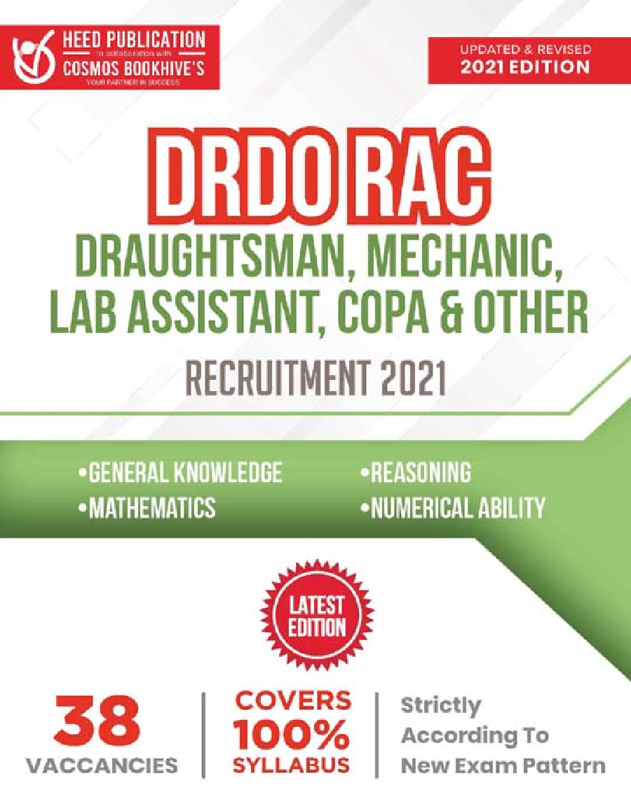DRDO RAC Draughtsman, Mechanic, Lab Assistant, Copa & Other Exam - Page 1