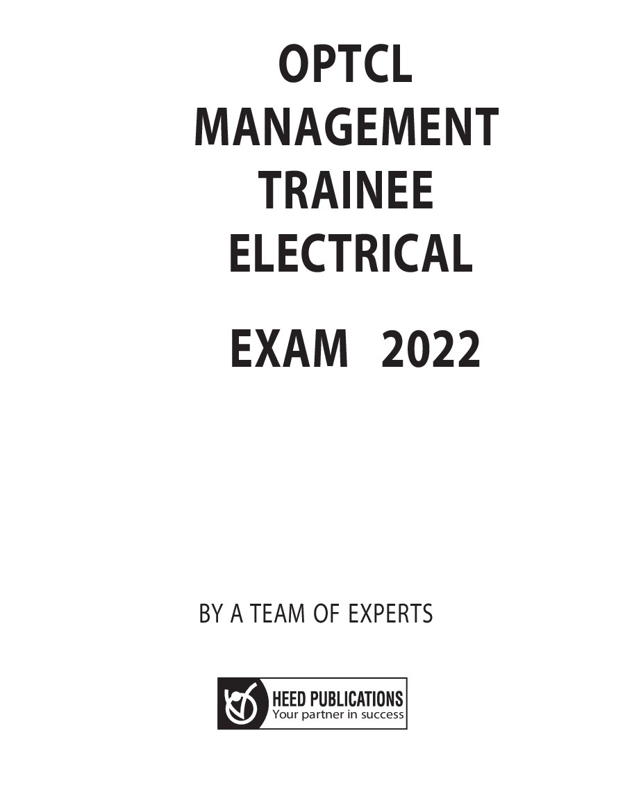 OPTCL Management Trainee (Electrical) Exam - Page 2