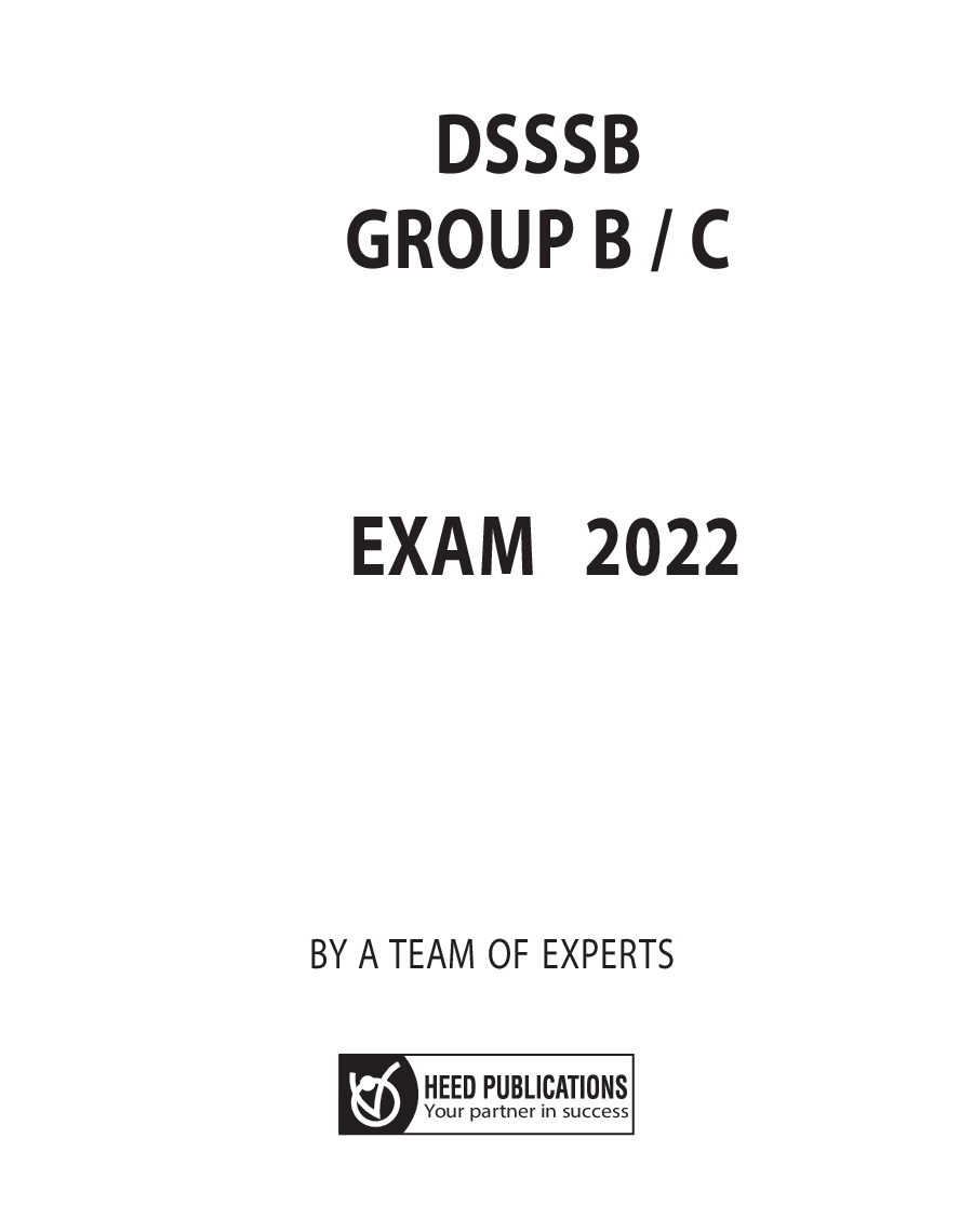 DSSSB Group B & C Exam - Page 2
