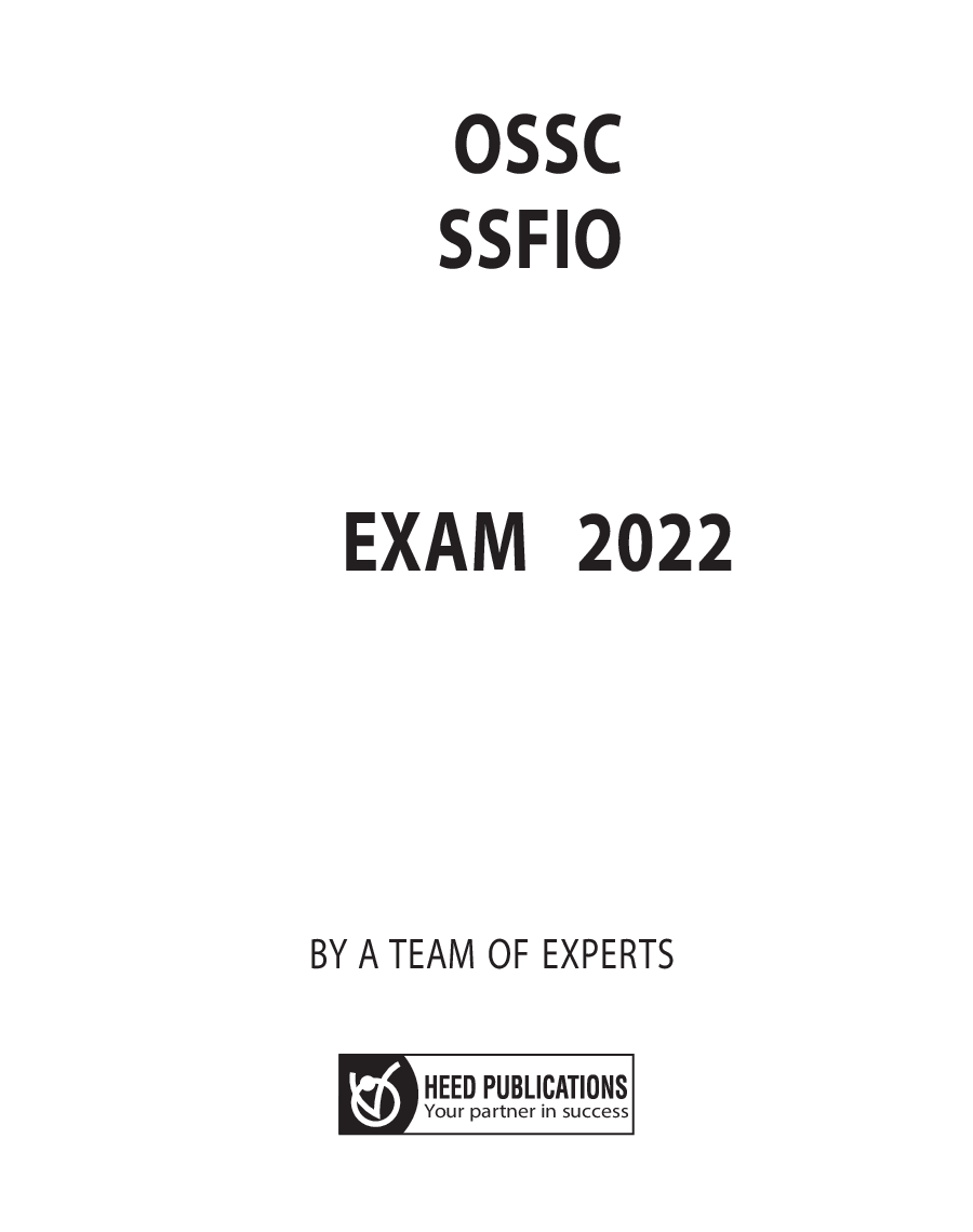 OSSC SSFIO Exam - Page 2