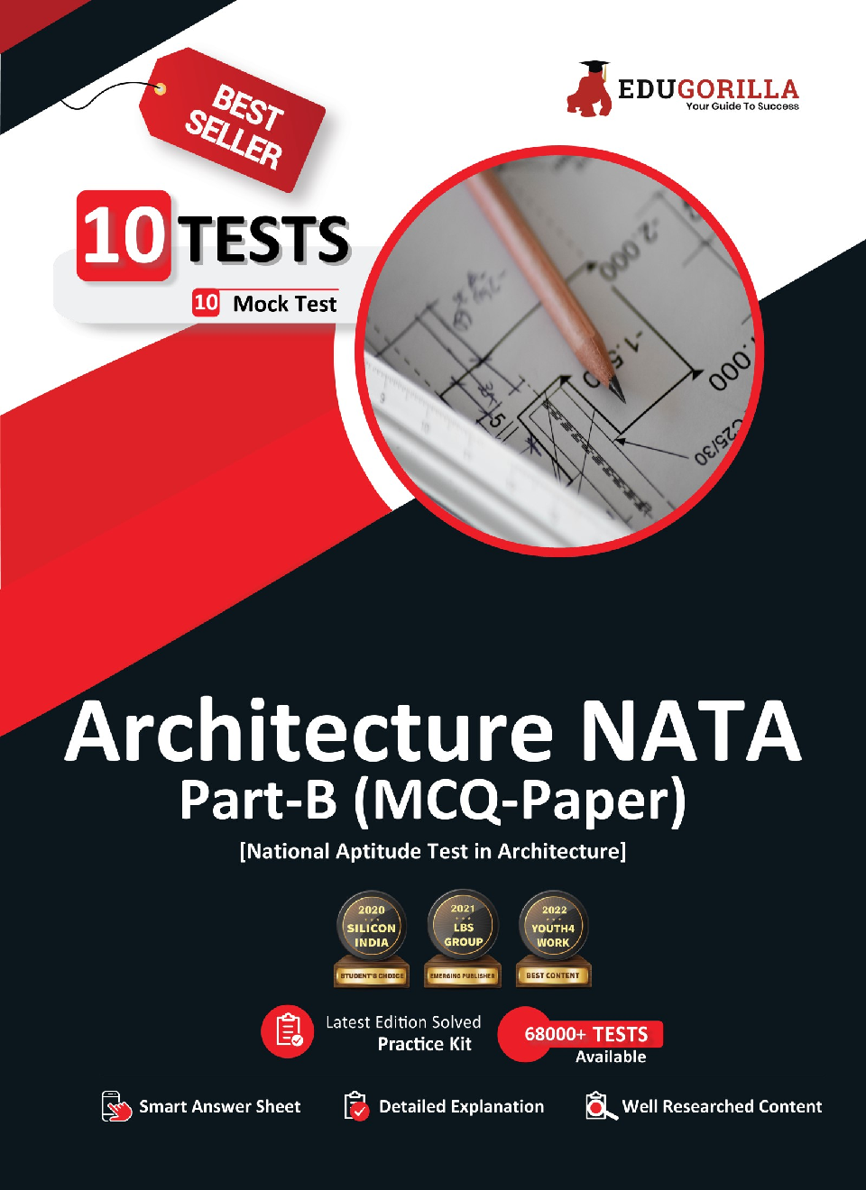 Architecture NATA (Part B) Exam 2022 | National Aptitude Test in Architecture | 10 Mock Tests [Solved Objective Questions] | Free Access to Online Tests - Page 1