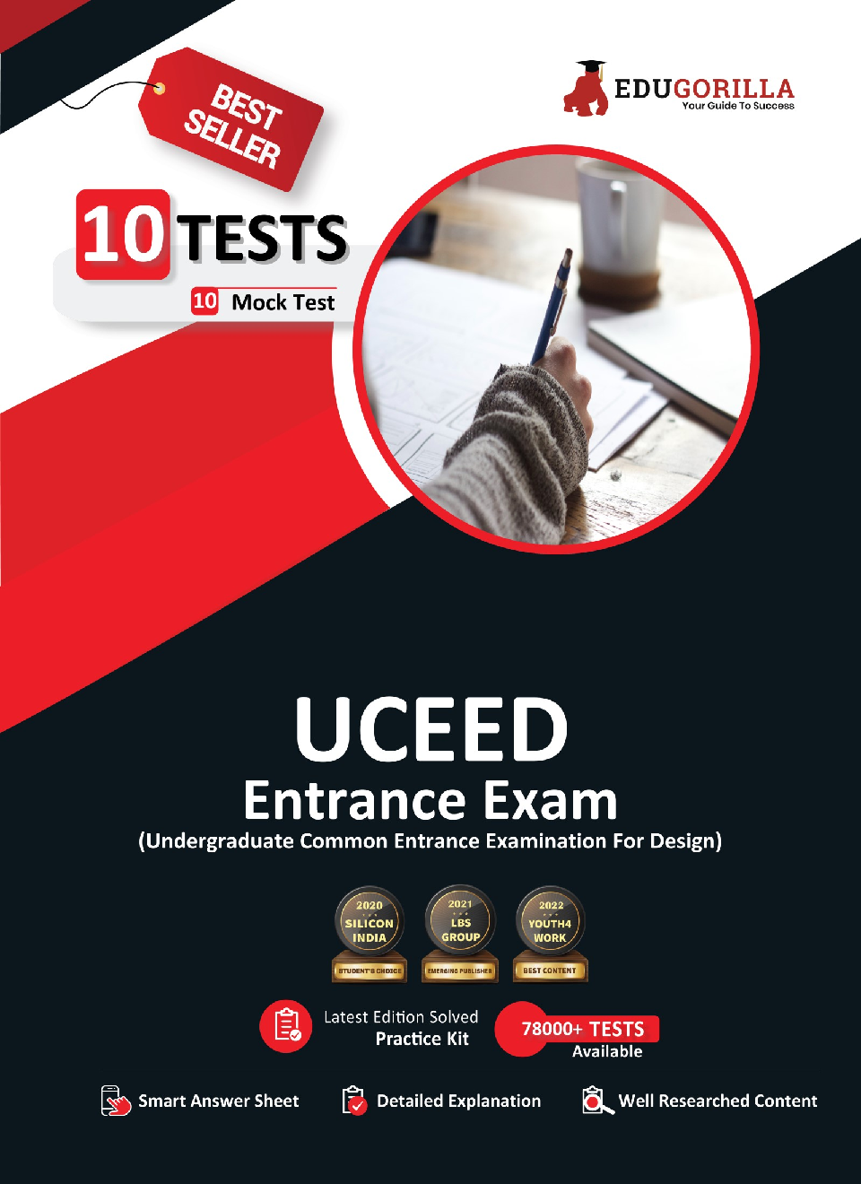 UCEED Entrance Exam 2022 | Undergraduate Common Entrance Exam For Design | 10 Full-length Mock Tests (Solved) | Free Access to Online Tests - Page 1
