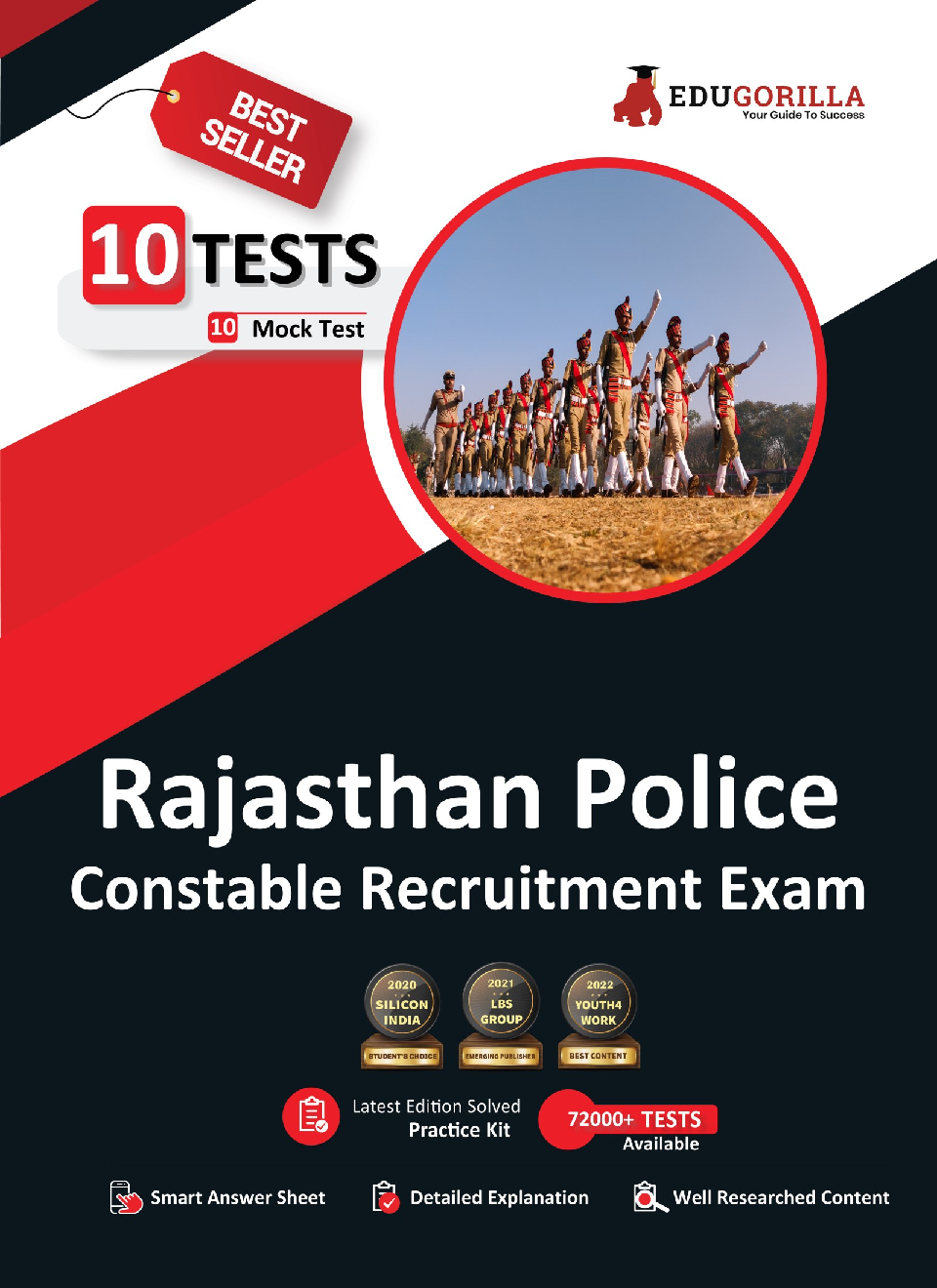 Rajasthan Police Constable Exam 2022 | 10 Full-length Mock Tests (1500+ Solved Questions) | Free Access to Online Tests - Page 1