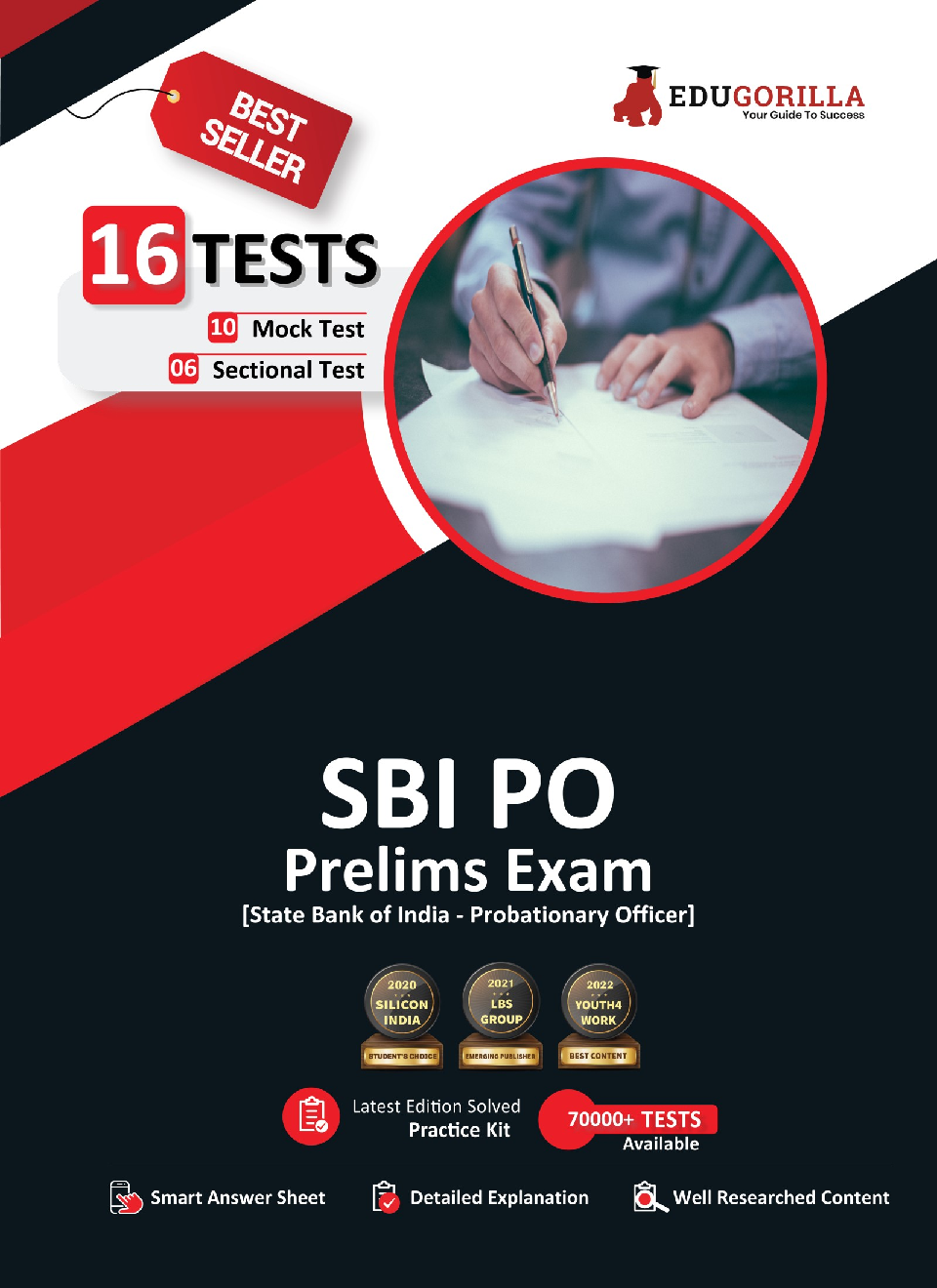 SBI PO Prelims Exam 2022 | Probationary Officer | 8 Full-length Mock Tests + 6 Sectional Tests (1000+ Solved Questions) | Free Access to Online Tests - Page 1