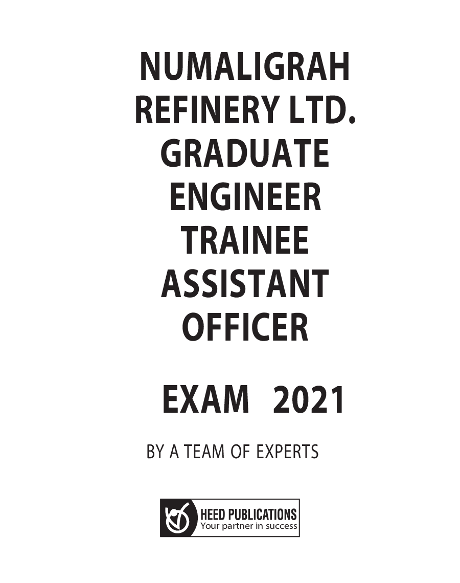 Numaligarh Refinery LTD. Graduate Engineer Trainee Assistant Officer Exam - Page 2