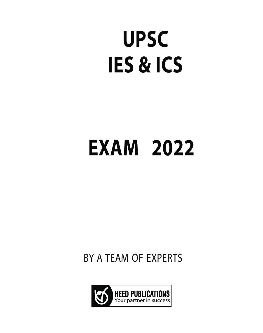 UPSC IES & ICS - Page 2