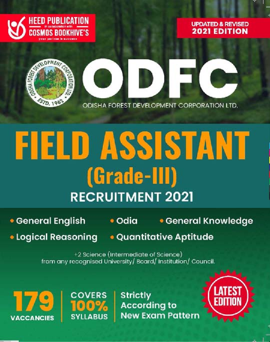 ODFC Field Assistant (Grade-III) Recruitment - Page 1