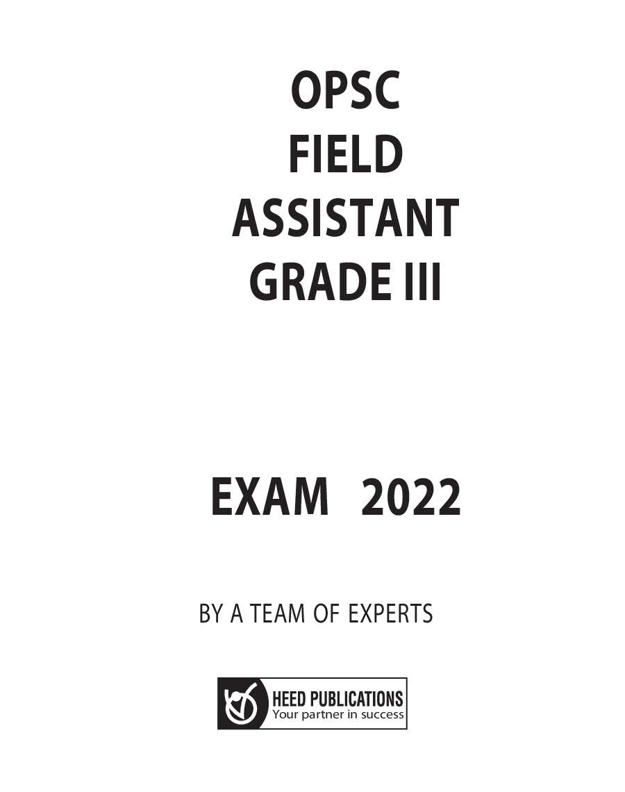 ODFC Field Assistant (Grade-III) Recruitment - Page 2