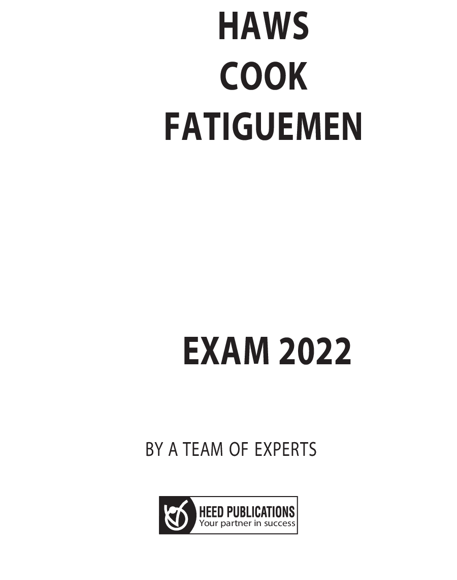 Haws Cook, Fatiguemen Recruitment - Page 2