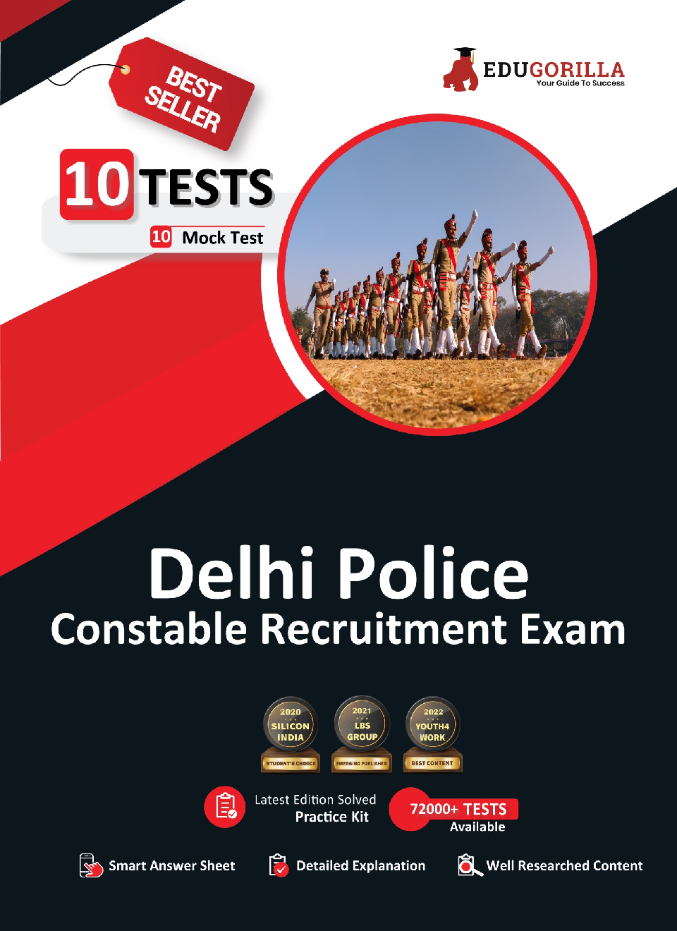 Delhi Police Constable Recruitment Exam 2022 | 10 Full-length Mock Tests (Solved) | Free Access To Online Tests - Page 1