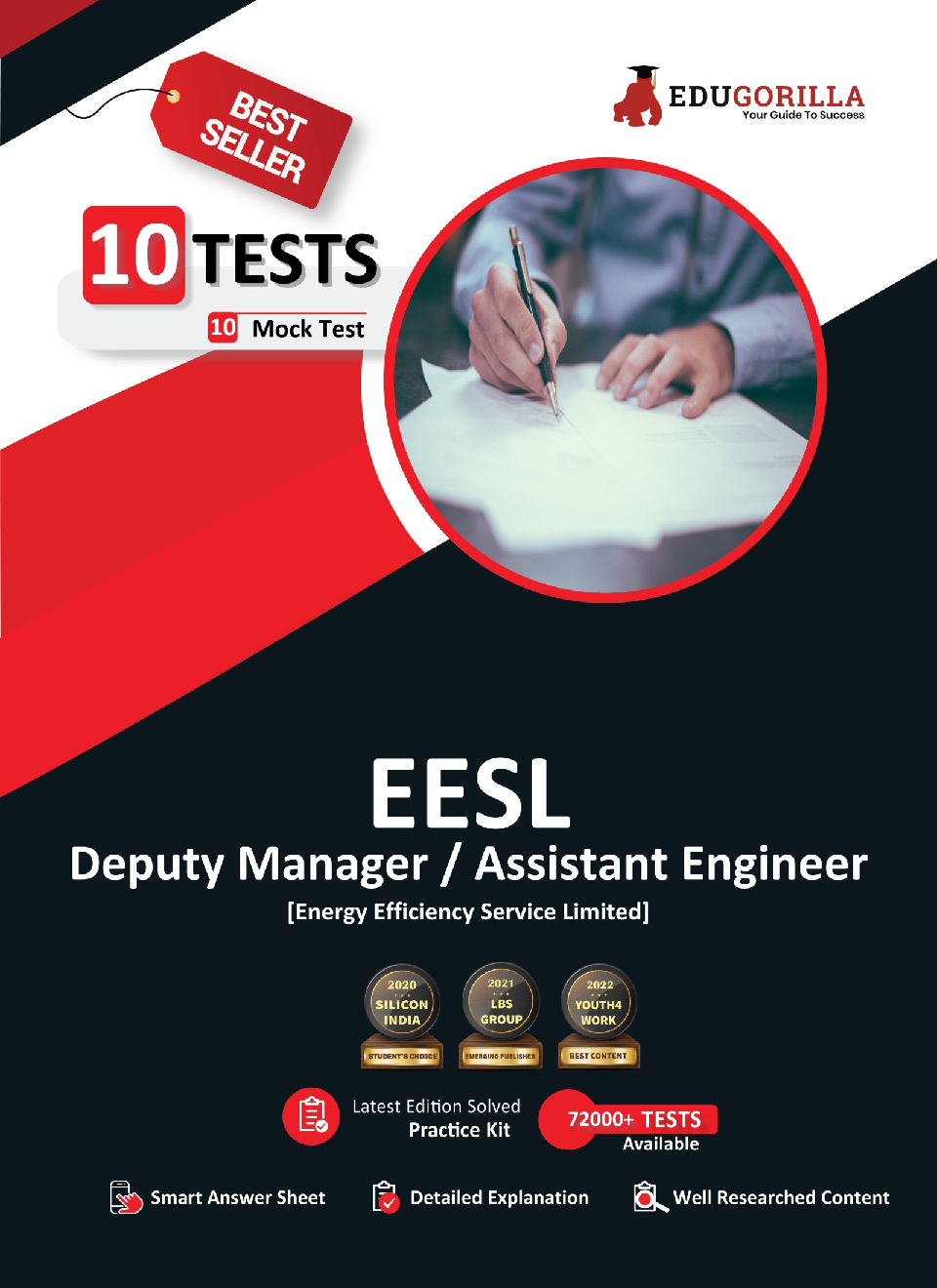 EESL Deputy Manager/Assistant Manager Recruitment Exam | 10 Full-length Mock Tests (1200+ Solved Questions) | Free Access To Online Tests - Page 1