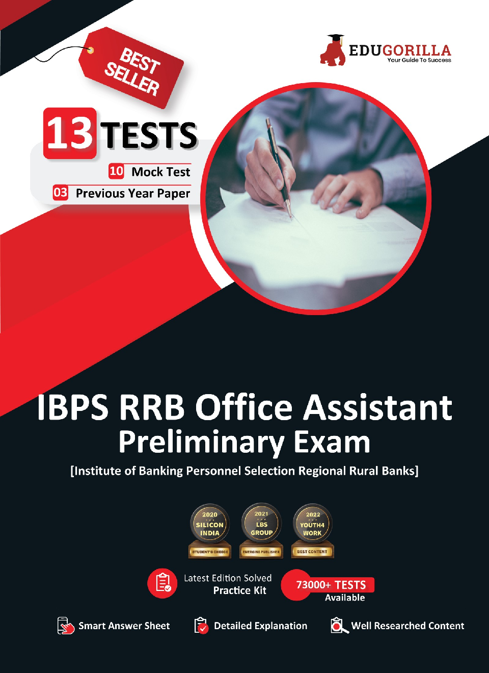 IBPS RRB Office Assistant Prelims Exam 2022 | 10 Full-Length Mock Tests + 3 Previous Year Papers | Free Access to Online Tests - Page 1