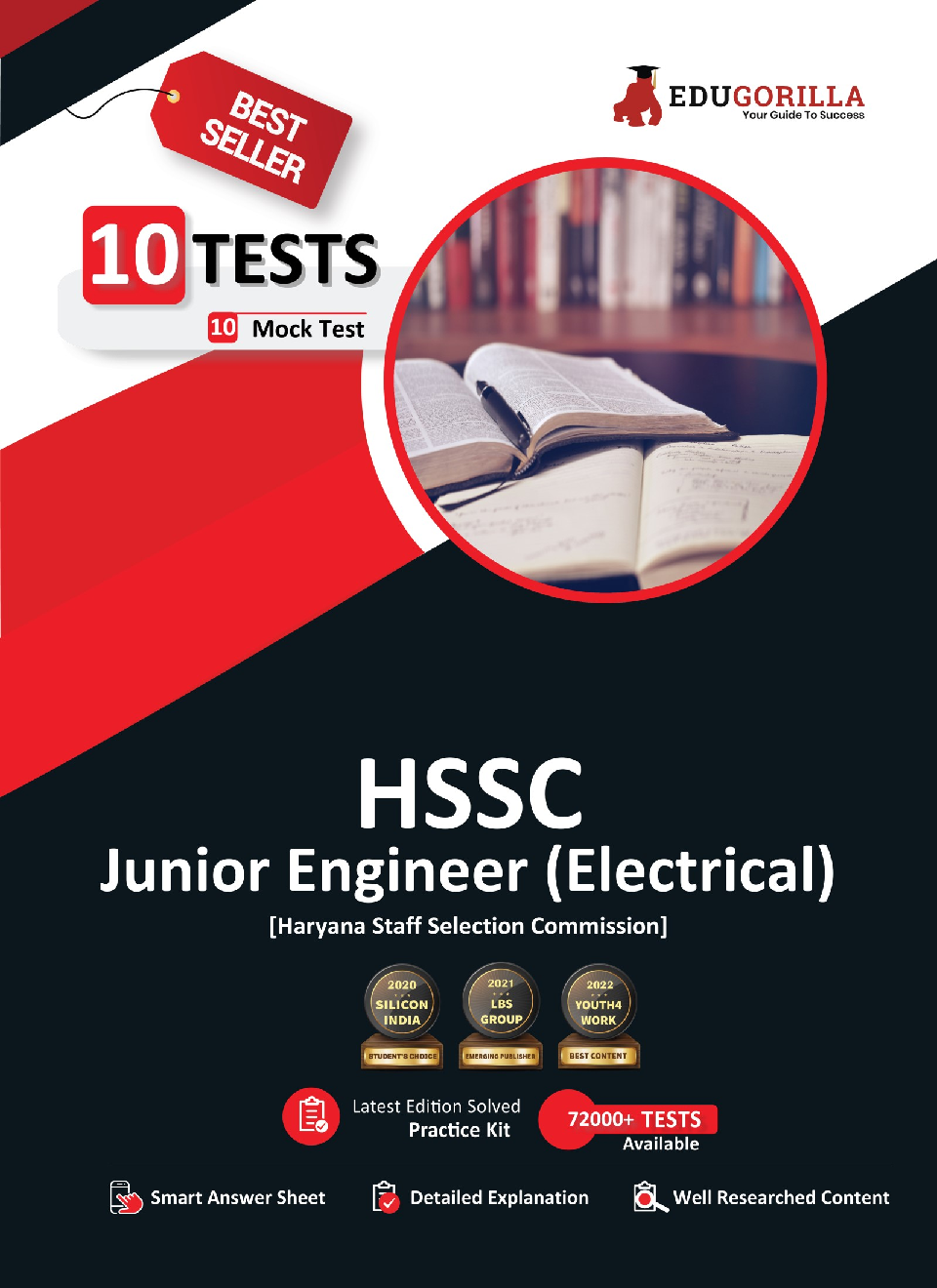 HSSC Junior Engineer Electrical (EE) Exam 2022 | 10 Full-length Mock Tests (Solved) | Free Access to Online Tests - Page 1