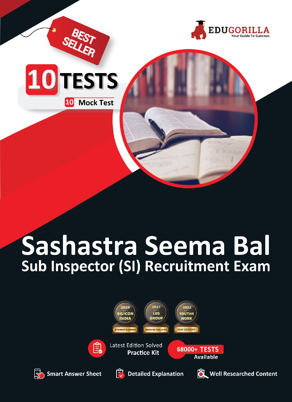 SSB Sub Inspector (SI) Recruitment Exam 2022 Prep Book | 1000+ Solved Questions (10 Full-length Mock Tests) - Page 1