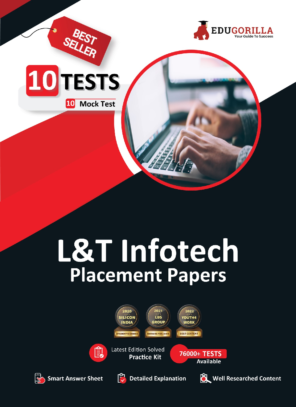 Larsen & Toubro (L&T) Infotech Placement Papers - 10 Full-length Mock Tests (Solved) - Page 1