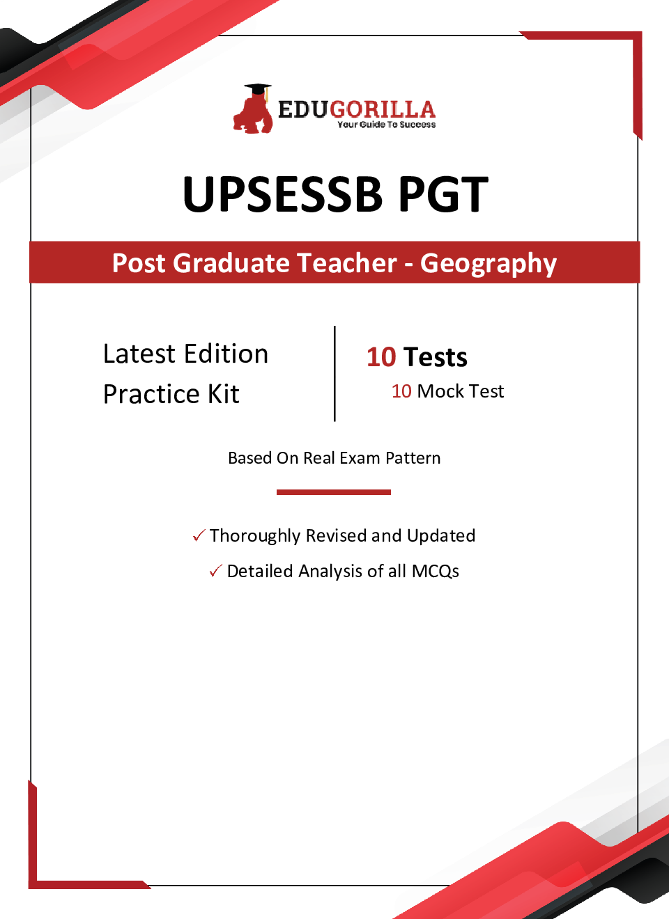 UP PGT Geography Exam 2022 | UPSESSB Post Graduate Teacher | 1200+ Solved Questions [10 Full-length Mock Tests] - Page 3