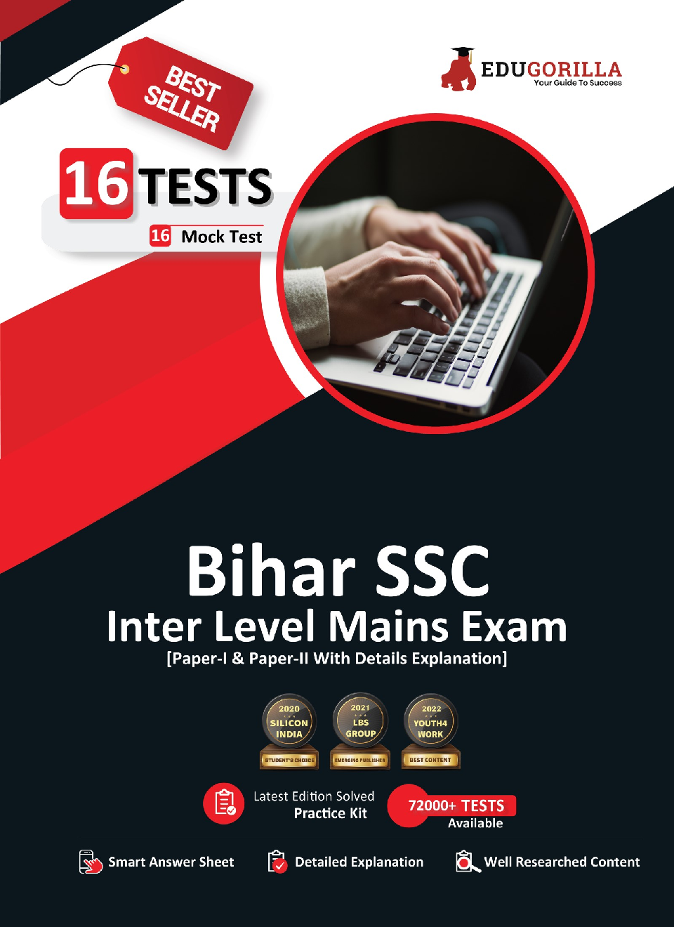 BSSC Inter Level Mains Exam 2022 | 2000+ Solved Questions [16 Mock Tests (8 Paper-I + 8 Paper-II)] | Free Access to Online Tests - Page 1