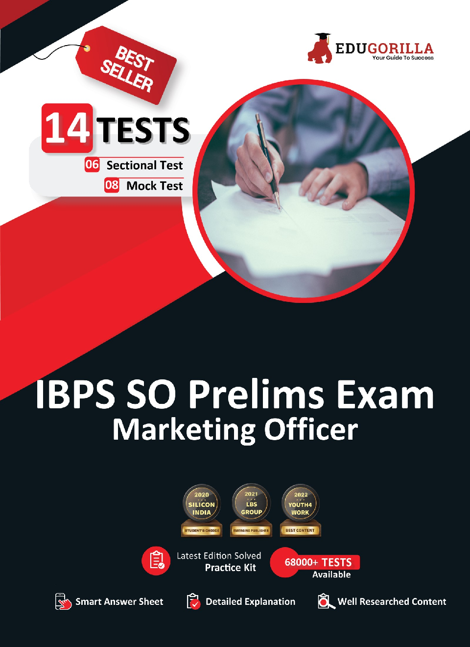IBPS SO Marketing Officer (Scale I) Prelims Exam 2022 | 1500+ Solved Questions (8 Mock Tests + 6 Sectional Tests) - Page 1