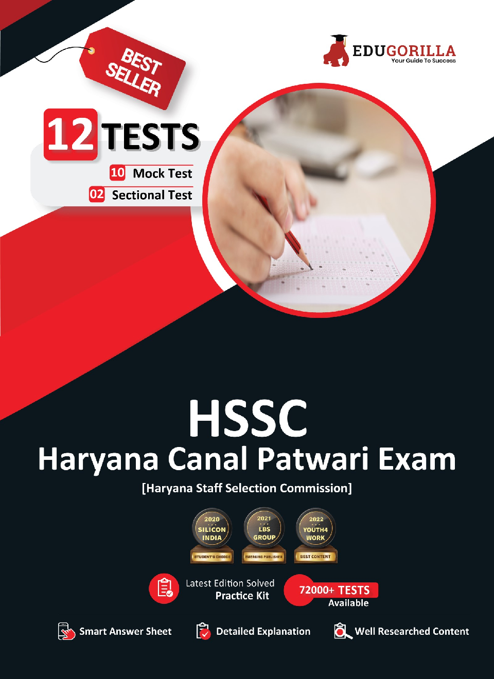 HSSC Haryana Canal Patwari Recruitment Exam 2022 1000+ Solved Questions (10 Mock Test + 2 Previous Year Papers) - Page 1