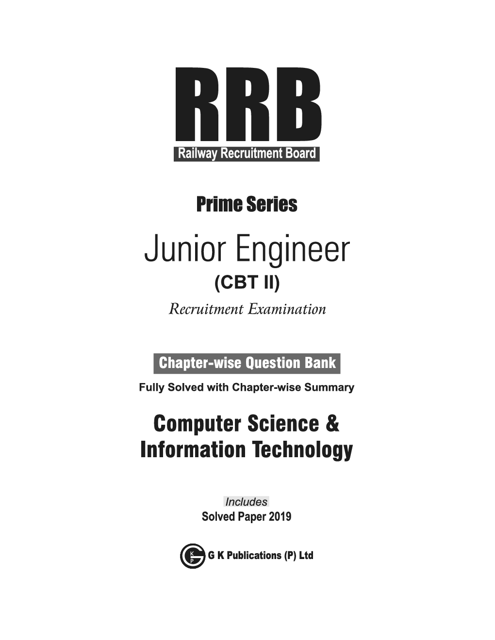 RRB  Prime Series 2022-23 Junior Engineer CBT 2 - Chapterwise Question Bank - Computer Science & Information Technology - Page 2